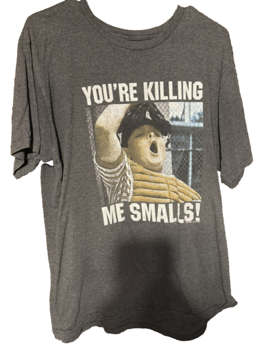 The Sandlot Killing Me Smalls T-Shirt Men Sz XL (?) Gray